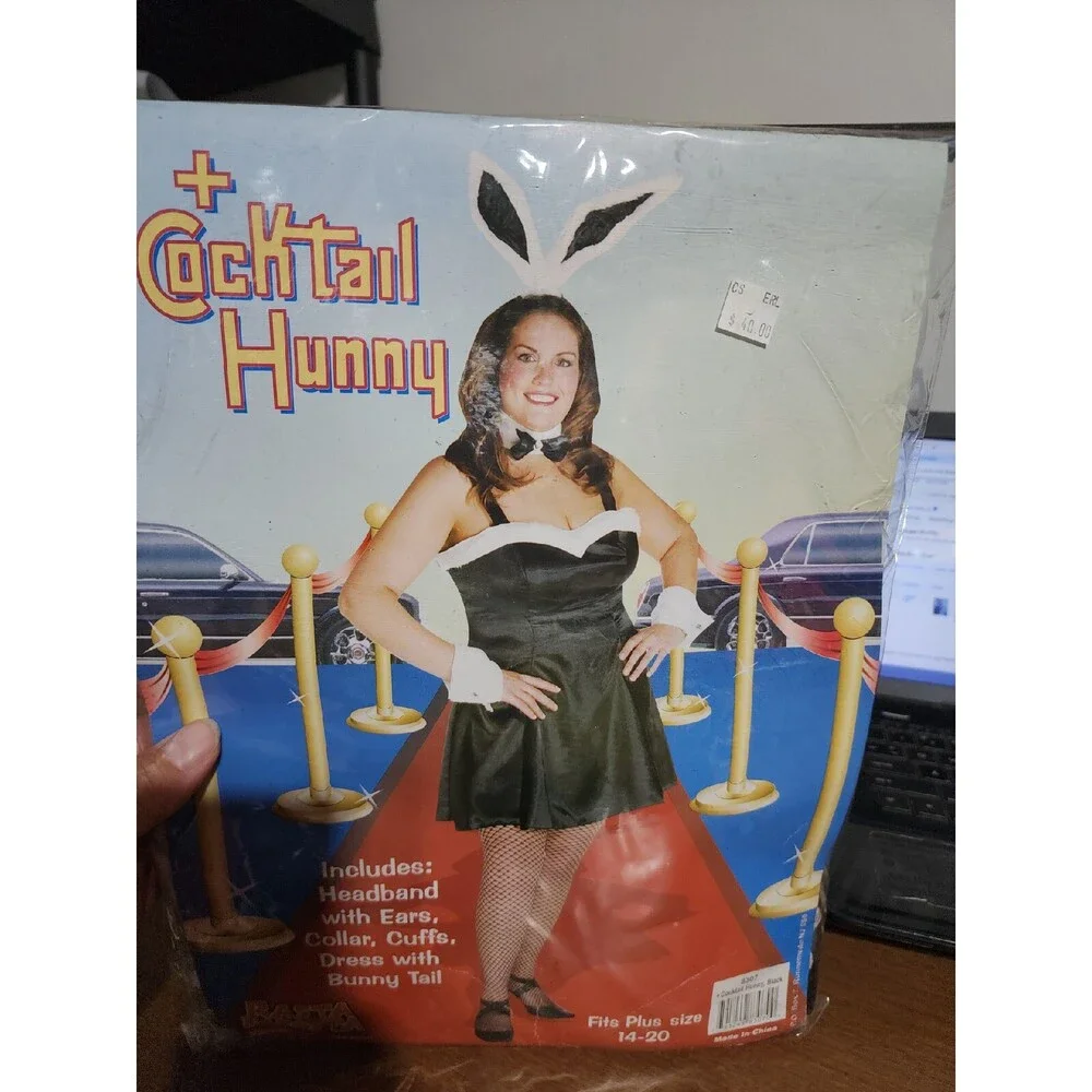 XX 8307 Cocktail Bunny Hunny Costume Women Rasta Imposta
